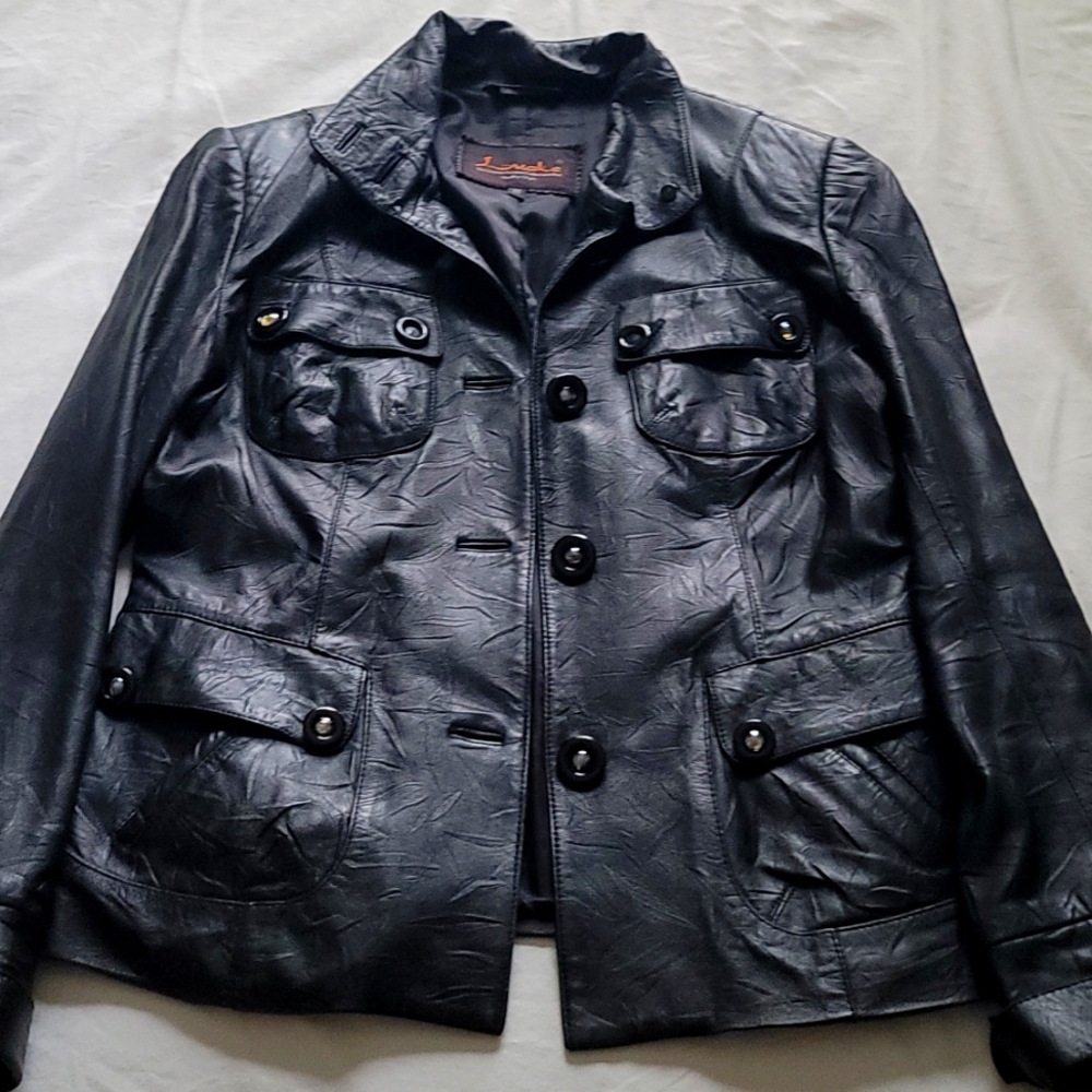 genuine leather jacket